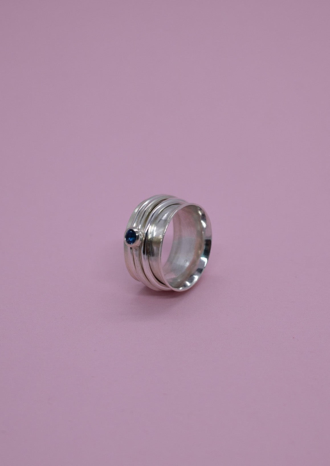 Birthstone Spinning Ring