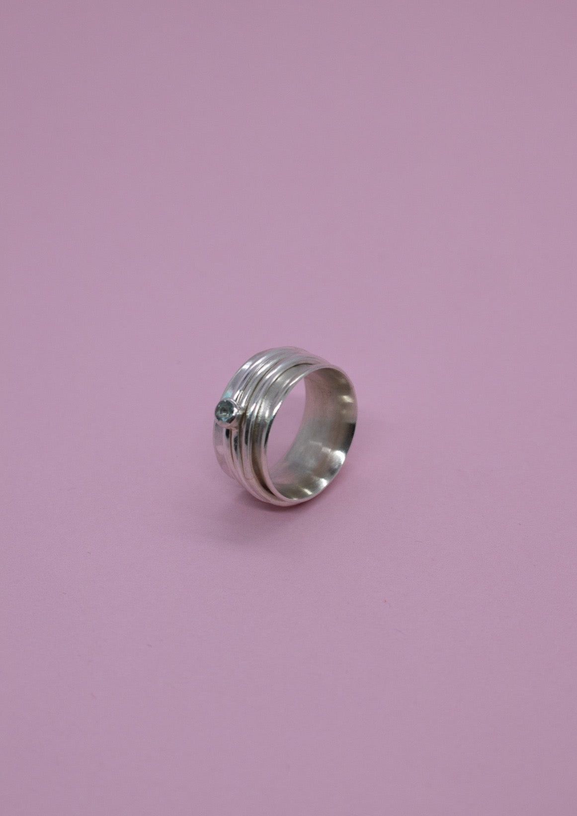 Birthstone Spinning Ring